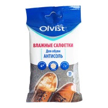 Влажные салфетки антисоль 15 шт. OLVIST