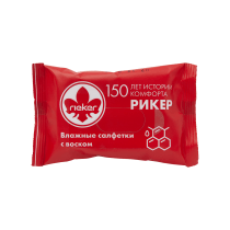 Влаж. cалфетки для нат. и экокожи RIEKER